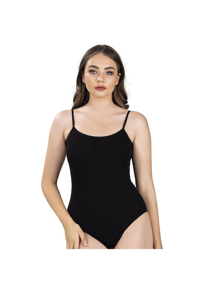 Jiber Kadın İp Askılı Kancalı Likralı Body 502 6 Adet 001