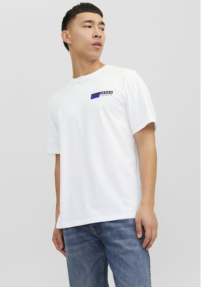 Jack & Jones JJECORP LOGO TEE PLAY Erkek  Kırık Beyaz Tişört