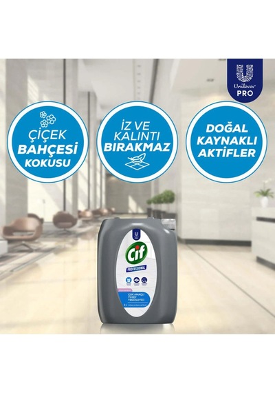 Cıf Pro Yuzey Temızleyıcı 5 Lt Tekli