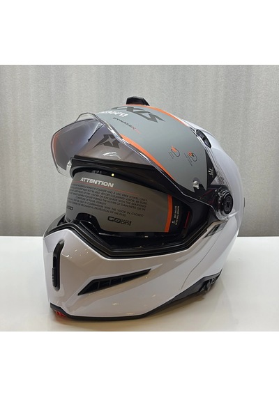 Axxıs Kask Fu409sv Ghostfıghter Sv Solıd A0 Parlak Beyaz