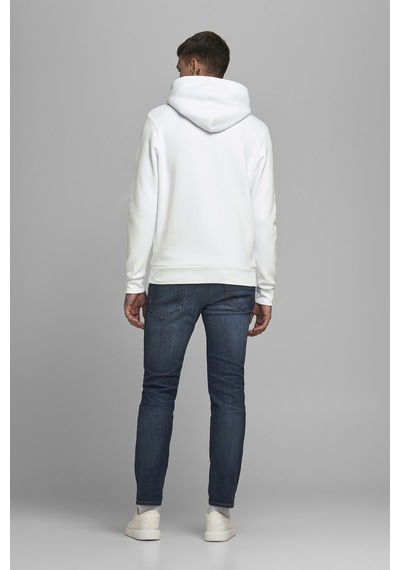 Jack & Jones Jack Jones Erkek Sweatshirt 12137054 Whıte 479338 Beyaz