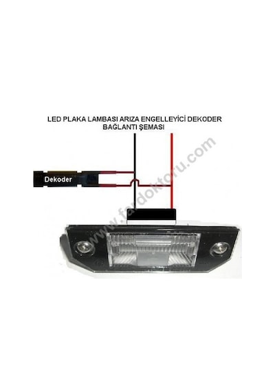 Fardoktoru Seat Leon Mk3 Led Plaka Lambası Ampul Seti N11.4060