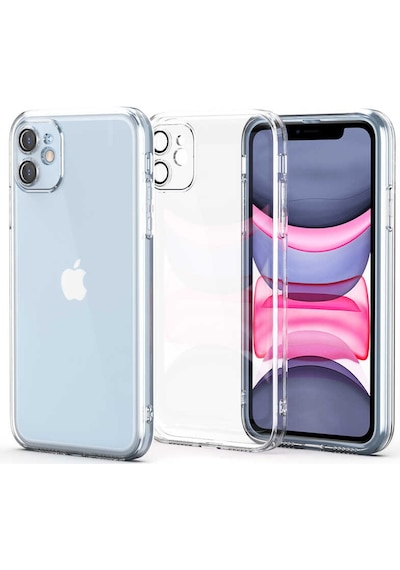 Apple Uyumlu iPhone 12 Uyumlu Zore Fizy Kılıf-renksiz Renksiz -