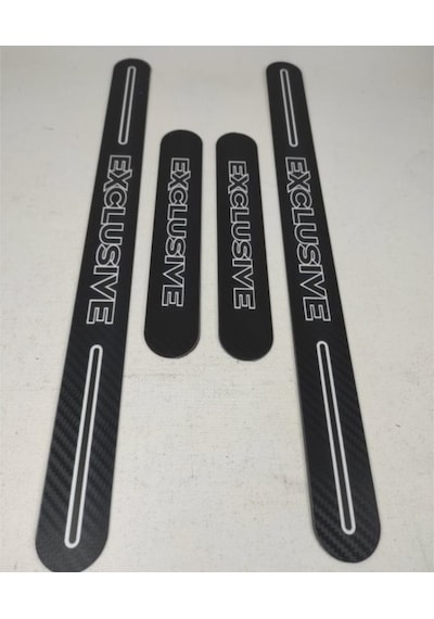 Exclusive Yazılı Carbon Kapı Eşiği Kırılmaz (548460202)