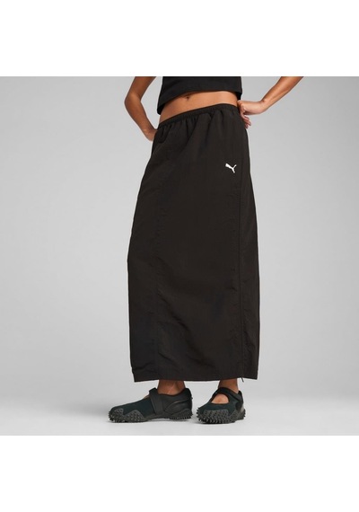 Puma Wardrobe Ess Woven Maxi Skirt Kadın Etek Siyah