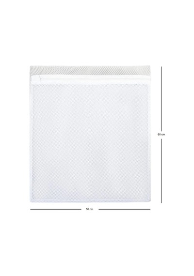 3 Adet Fermuarlı Çamaşır Yıkama Filesi 50 X 60 Cm Çamaşır Sütyen Ayakkabı Torbası Koruyucu File Cn Diğer