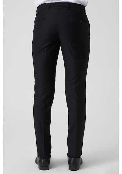 White Stone Amadora P1029 Slim Fit Düz Kumaş Pantolon Siyah Siyah White Stone Amadora P1029 Slim Fit Düz Kumaş Pantolon Siyah Siyah