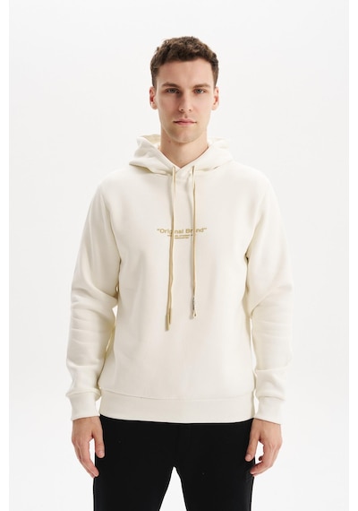 AR-MA Arma Erkek Kapüşonlu Sweatshirt Örme 3 İplik Şardonlu, Yazı Baskılı,cepsiz,sade Ve Şık, Regular Fit K30254628802 Ekru AR-MA Arma Erkek Kapüşonlu Sweatshirt Örme 3 İplik Şardonlu, Yazı Baskılı,cepsiz,sade Ve Şık, Regular Fit K30254628802 Ekru