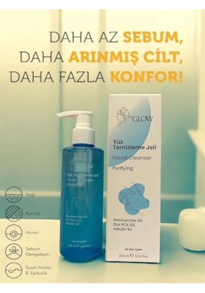 Tr Yüz Temizleme Jeli Arındırıcı Niacinakarın Bölgesi 5 Zinc Pca 5 Arbutin 2 200ml