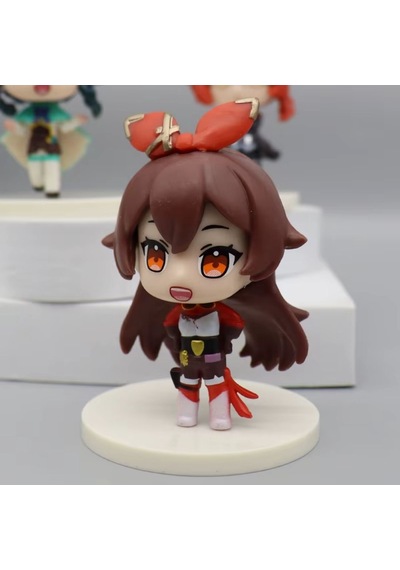 Genshin Impact Amber Mini Figür - 10 Cm Koleksiyonluk Anime Figürü