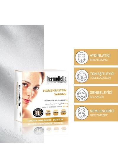 Dermobella Leke Karşıtı ve Canlandırıcı Pigmentasyon Sabun 130 G