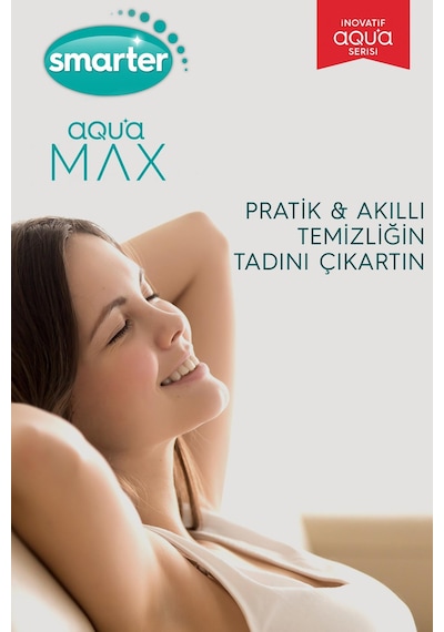 Smarter Aqua Max Özel Seri Şeffaf Temiz&kirli Suyu Ayırma Çift Kova Yedekli Temizlik Seti Mop Paspas
