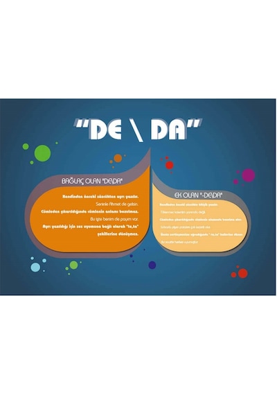 "De / Da" Afişi