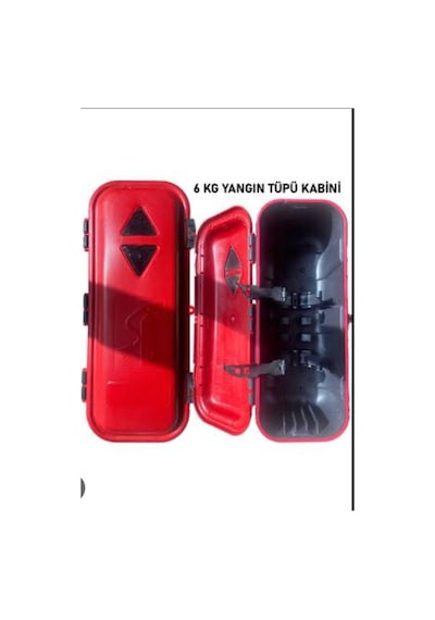 Tır Dorse İçin Plastik Yangın Tüpü Dolabı 6-9 Kg Tüpe Uygun Dayanıklı Ve Su Geçirmez Tasarım