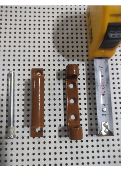 Pvc Pimapen Kapı Pencere Menteşesi 7 Cm Metal 70 Mm Kahverengi 1 Adet