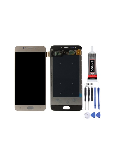 Casper Via F1 Uyumlu Lcd Ekran Çıtasız Beyaz + Montaj Kiti