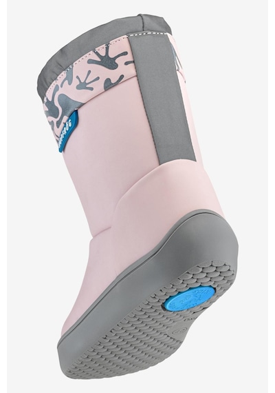 Hopfrög Rain Boots Süper Mat Pembe Suya Ve Soğuğa Dayanıklı Barefoot Çocuk Botu Pembe