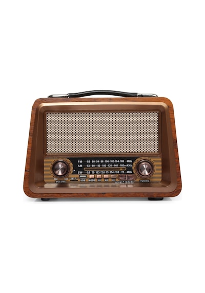 Nostalji Radyo Bluetooth Usb Destekli Büyük Boy Ve Güçlü Ses Rt-810