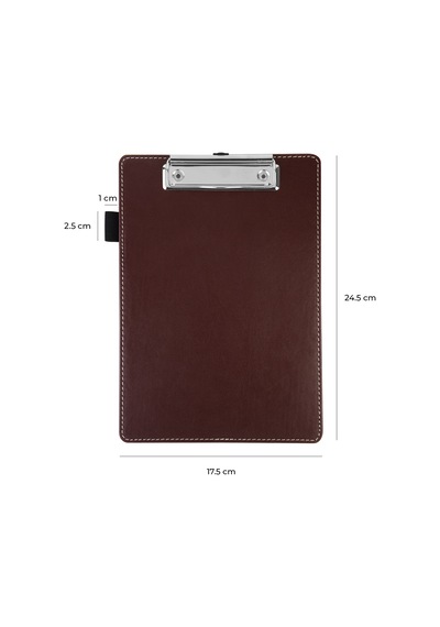Sekreterlik,a5 Küçük Boy,kapaksız,a5 Clipboard Vegan Suni Deri,17,5x24,5 Cm.,bordo