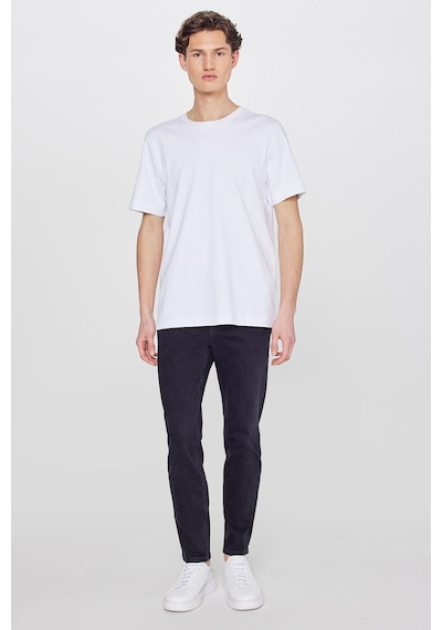 Lee Austin Straight Fit Jean Kot Denim Pantolon Siyah