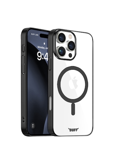 Apple Uyumlu iPhone Buff 16 Pro Magsafe Slim Fit Kılıf Black