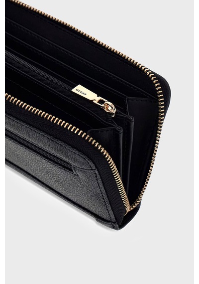 Guess Lindsey Logolu Fermuarlı Cüzdan Swsg9749146 Bayan Cüzdan Swsg97 49146 Clo Antrasit