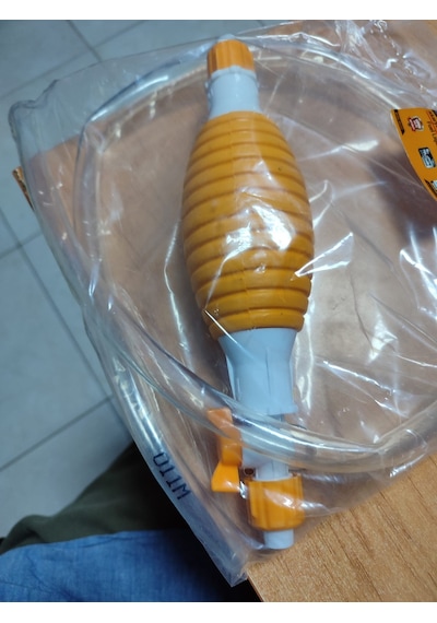 Manuel Sıvı Çekme Pompası Depodan Mazot Benzin Çekme Pompası Akvaryum Suyu Boşaltma Pompası