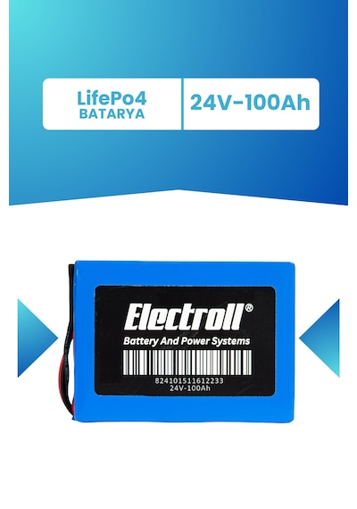 24v 100ah Lifepo4 Batarya