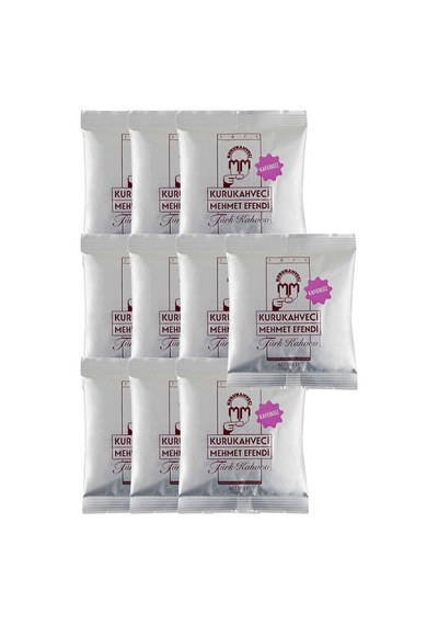 Kurukahveci Mehmet Efendi Kafeinsiz Türk Kahvesi 10 x 50 G