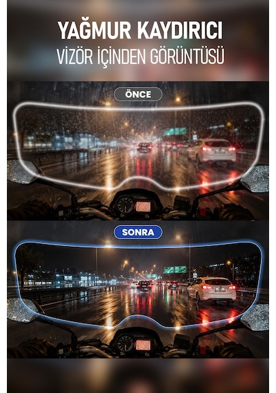 Şeffaf Motosiklet Kask Vizör Buğu Önleyici Film Yağmur Kaydırıcı Pinlock Tipi Koruyucu Lens