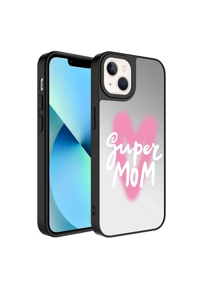 Apple iPhone 13 İle Uyumlu Kılıf Süper Anne Kapak Dayanıklı Darbe Karşıtı Koruyucu Tasarım Apple iPhone 13, Süper Anne Sku: Zeusb0c6tsddnp