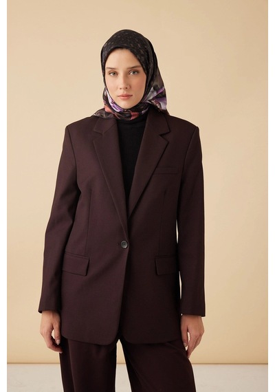 Maisa Susen Tivil İpek Eşarp 90 90 Cm - Bordo 4982