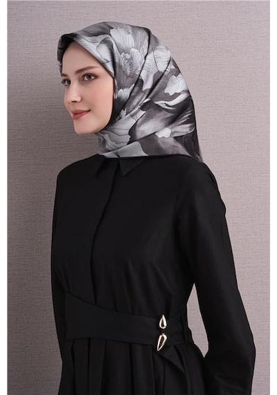 Armine Saf İpek Sura Eşarp 9627d 86 Kese Kağıdı