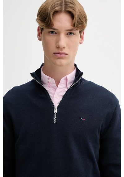 Tommy Jeans Erkek Triko-dm0dm21654 Mavi