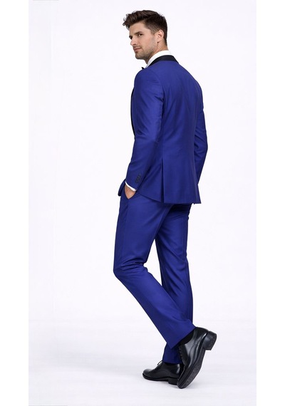 Fabio Cassel Erkek Damatlık Slim Fit Takım Elbise Lacivert