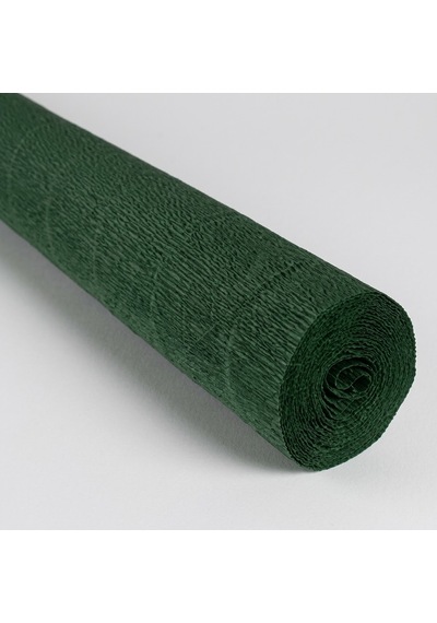 Italyan Krapon Kağıdı Çiçekçi Krep Kağıdı Grapon Kağıdı 180gr 50x250cm Yeşil