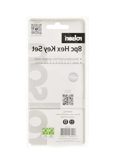 11215 8 Pc Hex Key Set