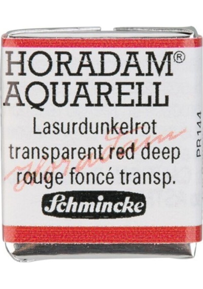 Schmincke Horadam Aquarell Artist Sulu Boya Transparent Red Deep Yarım Tablet