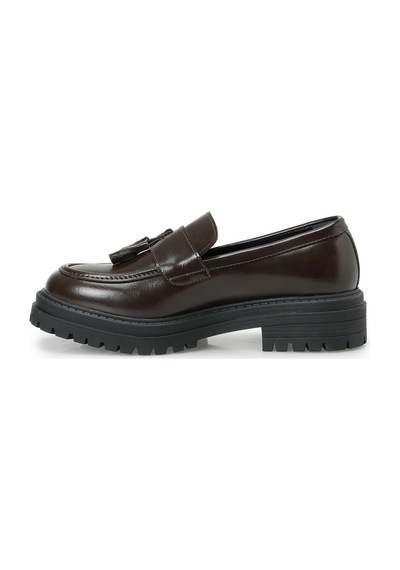 Butigo 25k-2108 Açık Kahve Kadın Loafer 000000000102042832 Kahverengi