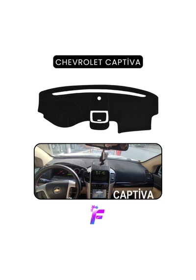 Chevrolet Captiva 2008-2011 Torpido Kılıfı Yansıma Ve Isı Engeller Kolay Montaj Ta24 Torpido Halısı