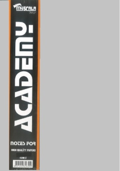 Defter 400 Yaprak Ciltli 20x28 Sert Kapak Çizgili Özkan Metalik Gri
