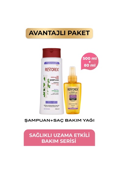 Speed Strong Onarıcı Saç Bakım Yağı 80 Ml + Saç Dökülmesine Karşı Şampuan 500 Ml