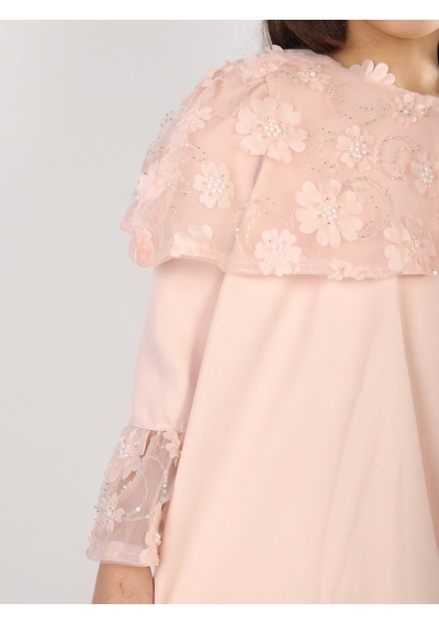 Xo Kids Kız Çocuk Elbise 6-10 Yaş 1620 Pembe