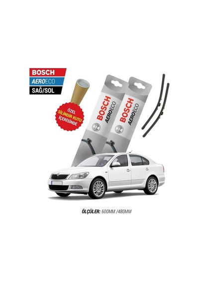 Skoda Octavia 2011 Silecek Takımı Bosch Aeroeco