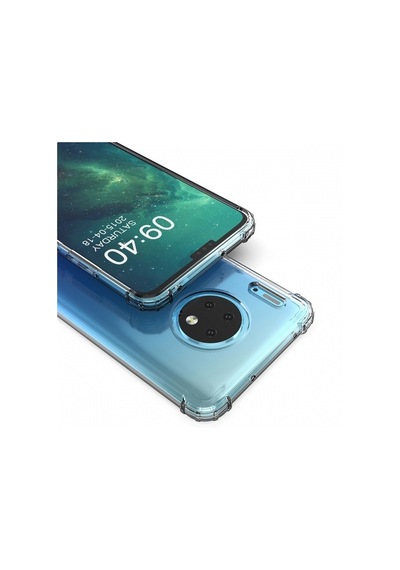 Blogy Mate 30 İle Uyumlu Crystal Fit Kılıf Crystal Clear