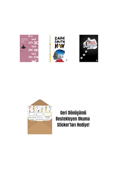Yazarlar İçin Dans Dersleri + Nw, Londra + Bugün Farklı Düşünüyorum + Okuma Sticker'ları