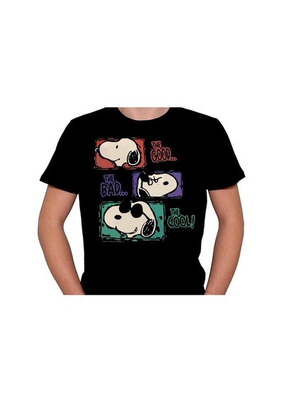 Iyi Kötü Havalı Köpek Good Bad Cool Dog Tişört Unisex T-shirt 001