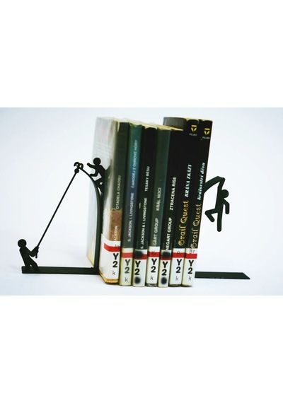 Çöp Adam Kitap Ayracı Kitap Tutucu