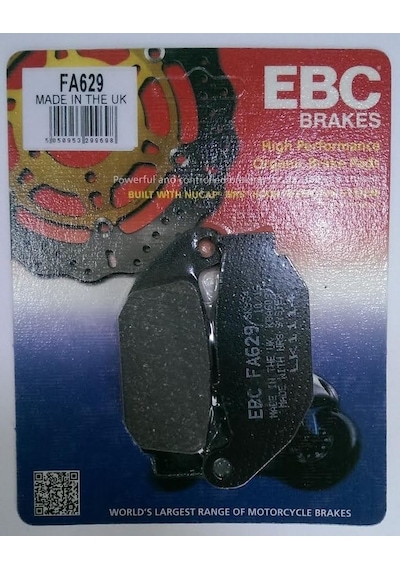 Suzuki Gsx-R 125 Arka Fren Balatası Ebc Fa629 Balata