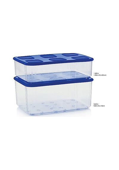 Tupperware Modüler Düzenleme Kabı 253 L Ve 16L Esc